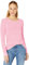 Amazon Essentials Pull Col Rond Léger À Manches Longues (Grandes Tailles Disponibles) Femme, Rose Clair, L