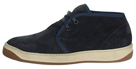 Frau 2955 Suede, Polacchino Uomo, Scarpa Lacci, Scarpa Casual (Blu, 40)