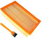 HURI Filtre plat plissé de rechange pour Kärcher NT 25/1 Ap, NT 30/1, NT 35/1 Ap, NT 40/1, NT 45/1, NT 50/1, NT 55/1, NT 611 Tact Te M L ECO Ap KM 70/30 aspirateur équivalent de 6.904-367.0
