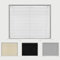 Caecus PVC Window Venetian Blinds Strong Trimmable Easy Fit Child Safe Home Office - White 90cm Width x 150cm Drop