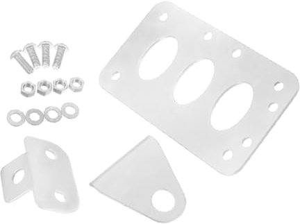 Vaguelly Stainless Steel Car Plate Bracket Frame Mounting Holder Retro Style Plate Mounting Bracket for Cars Random Color