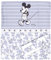 Disney Minnie Mouse Baby Cot Bed Sheets Baby Sleeping Bag Pram Complete Set Cot Bed Sheet Sheet Newborn Bedding Pillowcase (Mickey)