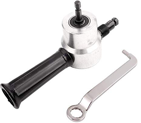 Bonbela Doppelkopf-Blechschneider, Elektrische Bohrmaschine, Knabber-Schneidwerkzeug-Set