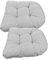BCOATH 2st Outdoor-Kissen Stuhlkissen Sitzkissen Für Gartenstühle Sitzkissen Für Bürostühle Kissen Für Korbsessel Im Freien Polster Für Bürositze Autositzpolster Stuhlpolster Polyester
