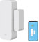 Sensore WiFi per porte e finestre: sensore di contatto intelligente per finestre, rilevatore magnetico wireless per porte aperte con avvisi di notifica gratuiti, compatibile con Alexa Google Assistant