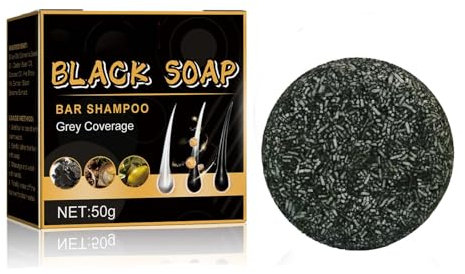 Velora Vibe Soap, Velora Soap, Velora Vibe Gray Gone Bar Shampoo, Seifenstück für graues Haar für Männer, Mane Gray Reverse Bar, Shampoostück für graues Haar für Männer und Frauen (1PCS)