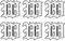 PATIKIL Antiguas Letras de Hierro en Parches, 6 Piezas de Apliques Bordados para Coser o Planchar en Ropa, Mochilas, Sombreros, Chaquetas, Camisas, Letra W