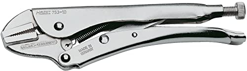 Hazet 753-10 Pinza a Morsetto, Argento, Lunghezza 250 mm