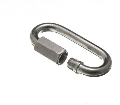 Quick-Link -Kette Reparatur Schäkel 6Mm 1/4 BZP Stahl verzinkt (Packung mit 2)