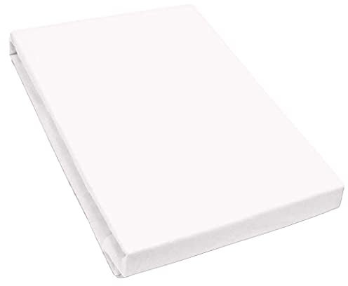 Formesse Bella Donna Edel Frottee Spannbetttuch Wollweiss 120x190 - 130x220