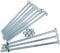 AHCMetric MILD Steel Cup Square Bolts with Nuts (ZINC & Clear) M8 X 180mm (Pack of 10)