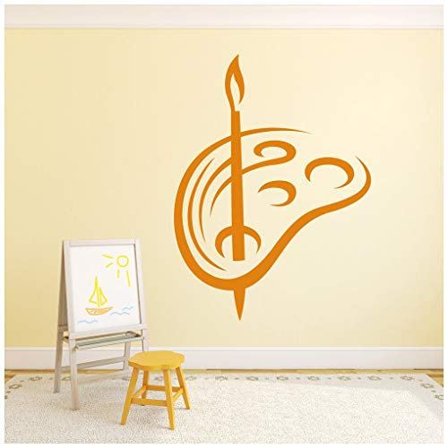 azutura Art Pallet Paint Wall Sticker available in 5 Sizes and 25 Colours Nut Brown