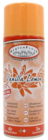 HygienFresh deodorante salvatessuti spray 400ml. - VANILLA LEMON