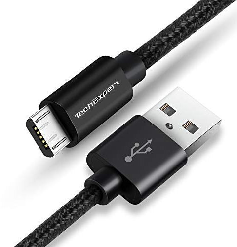 Cavo USB Host/OTG adattatore per Samsung Galaxy Tab 3 e cavo di ricarica nero Data/Charge