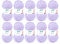 Gründl Wolle Baby uni - weiche Wolle zum Häkeln und Stricken - Babywolle - Babygarn - Weich und hautfreundlich - 70 % Polyacryl,30 % Polyamid - 10 Knäuel 50 g / 150 m - Nadelstärke 3,5 -4,5 - Flieder