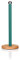 Swan Scandi Madera Antideslizante Nordic Porta Rollos Cocina, Soporte Vertical para Toallas de Papel, Eje Acero al Carbono, Base de Bambú, Estable y Resistente, Diseño Moderno, Verde, Talla Unica