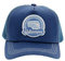 BRISA VW Collection - Volkswagen Baseball-Cap-Military-Kappe-Mütze-Cappy-Kopfbedeckung mit T1 Bulli Bus Motiv (Legendary/Grau)
