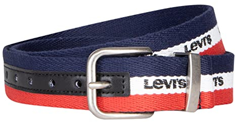 Levi's Unisex Lan Levis 84 Logo Belt 9a6899 ceinture, Schwarz, L EU
