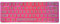 ASHATA Rosa Gaming Mechanische Tastatur, 61 Tasten RGB Hintergrundbeleuchtung Computer USB Gaming Tastatur Beleuchtete Gamer Tastatur für PC Laptop