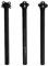 RXL SL mtb sattelrohr carbon 3k fahrrad sattelstütze schwarz rennrad sattelstange carbon sattelstütze 27.2 400mm carbon schwarz 3K glänzend 27,2 400 carbon sattelstütze light