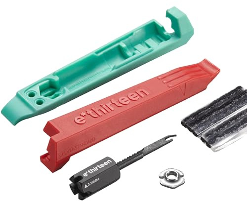 Reifenheber-Reifenstopfen-Set – Rot/Seafoam