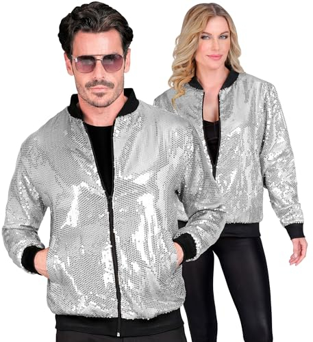 W WIDMANN MILANO Party Fashion - Party Fashion Bomberjacke, Pailletten Jacke, Weste, Party Outfit, Disco
