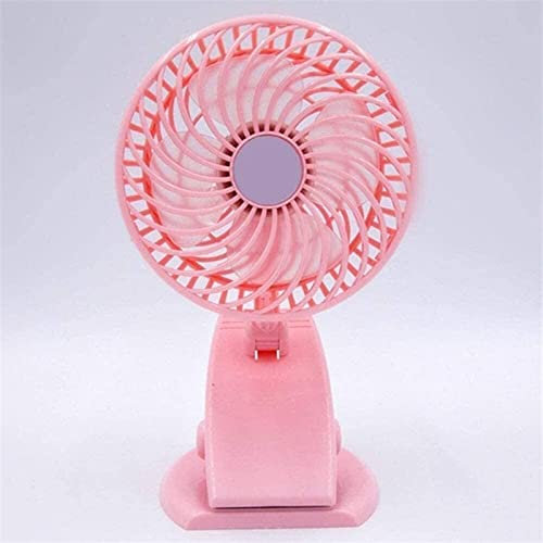 ANAIUCY Ventilador de escritorio USB con clip y ventilador personal de escritorio, mini ventilador silencioso de velocidades ajustables, 360 grados que gira libremente, ventilador portátil de aire