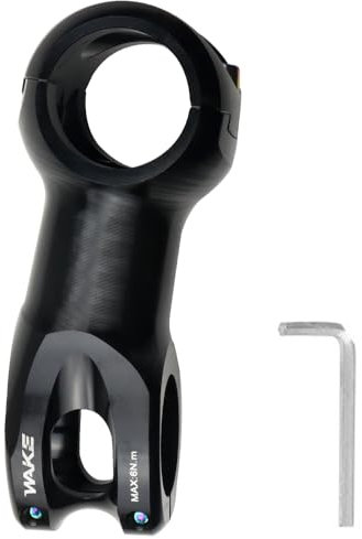 CYSKY 10 Grad Rennrad Vorbau 31,8mm 45/60/70/80/90/100/110/120mm Lenker Vorbau Kurz für Rennrad, Gravel Bike, Klapprad, Fahrrad Vorbau (80mm)