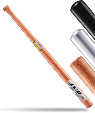 BALLSHOP 32 Zoll Baseballschläger mit Rutschfester Griff Aluminium Baseball Schläger für Baseball Sport (Holz)