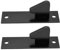 YINETTECH 2pcs Steel Spare Bolt On Gate Catch Latch Keep Door Strike Plate Catch Ring Hole Spacing 62mm Length 76mm Width 21mm Compatible with Suffolk Latch Keep