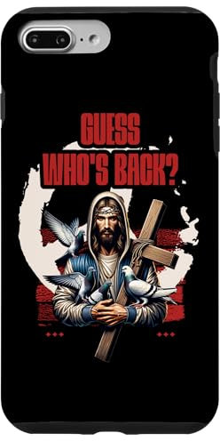 Hülle für iPhone 7 Plus/8 Plus Guess Who’s Back Jesus Tee