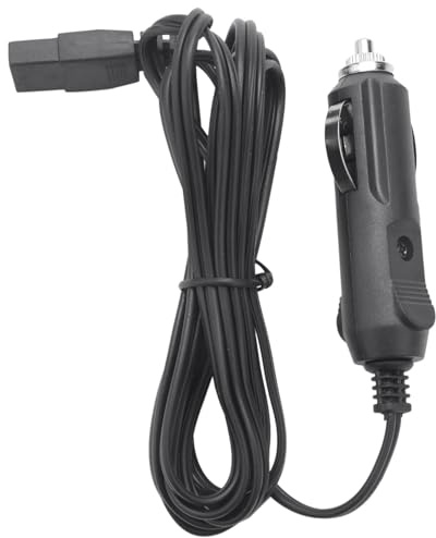 Junterone 2m 12V Auto Kühlbox Kühlschrank Zigarettenanzünder Stecker 2 Pin Ladekabel