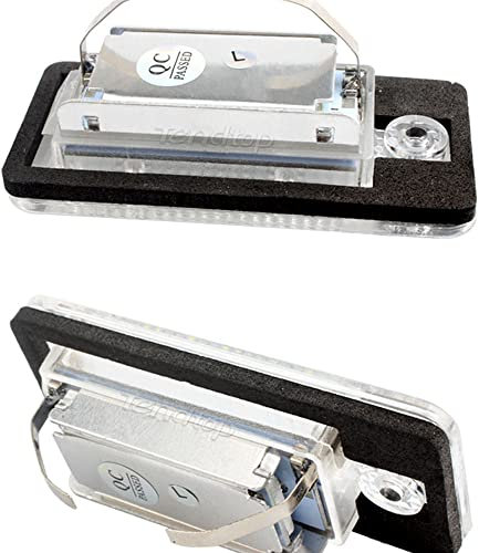 1Pair LED Number Plate Light,For Audi A3 A4 A6 A8 Q7 RS4 RS6