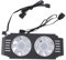 ARGB RAM,Memory RAM Cooling Fan,Efficient Heat Dissipation Computer Memory, for DDR DDR2 DDR3 DDR4 DDR5 (Black)