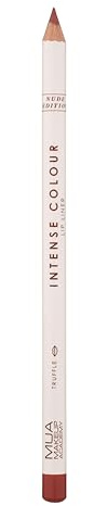 MUA Makeup Academy Intense Colour Lip Liner, Nude Edition, Shade Truffle, Highly Pigmented & Precise Definition