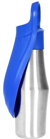 Portable Dog Water Bottle, Leak-Proof Pet Water Dispenser, Lightweight Outdoor Puppy Drinking Bottle, Stainless Steel Travel Water Dispenser, Pet Accessories for Travel Camping Trips Hiking