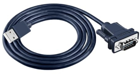 YAOGUI USB To RS232 Adapter USB2.0 To Male DB9 Cable For Printer/Scanner For 10 8 And More And PVC