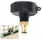 Connecteur de réservoir d'eau avec bouchon S60X6 de 60 mm et raccord en laiton 3/4 pour réservoirs IBC