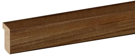 KGM Abschlussleiste für Akustikpaneele Walnuss - 18x22 mm, 1 Stück | MDF foliert, passend zu ExPress- & Blend-Paneelen, sauberer Wandabschluss, PEFC-zertifiziert