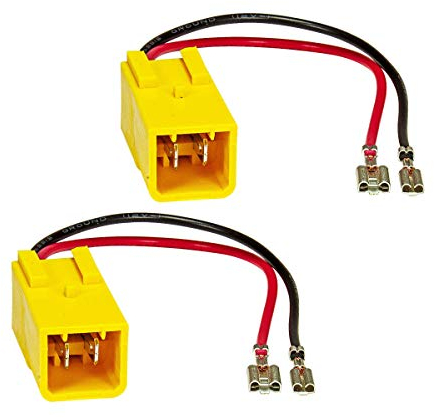 tomzz Audio 7102-000 Adaptateur de Haut-parleurs 2 pièces sur DIN Compatible avec Alfa Romeo Citroën Fiat Lancia Peugeot