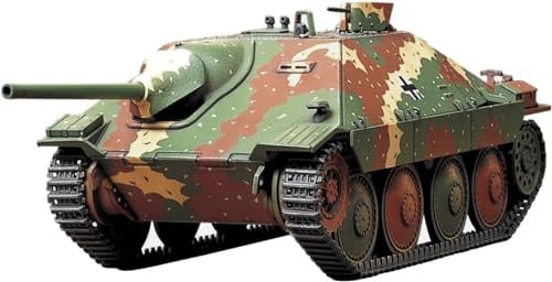 TAMIYA 32511-000 32511 1:48 WWII Jagdpanzer 38t Hetzer Mit.Pro. Faithful Replica, Model Building, Plastic Kit, Crafts, Hobby, Model Kit, Assembly, Unpainted