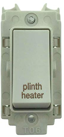 Crabtree 4460/PLH Grid Switch DP 20 Amp Marked Plinth Heater