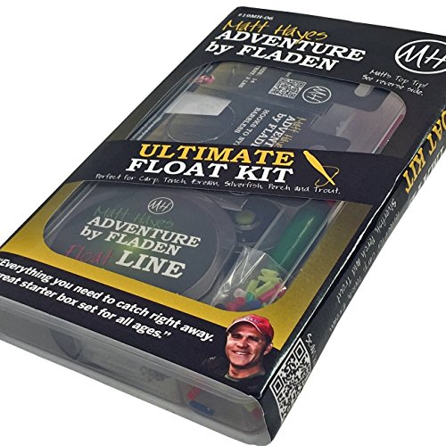 Matt Hayes Adventure ULTIMATE FLOAT KIT Selection in a Tackle Box - Wagglers, Inserts, River, Line, Shot, Disgorger, Hooks to Nylon, Bands and Adaptor - Covers most Freshwater fishing [19MH-06]