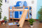 Kinderbett Etagenbett Jonas Buche Vollholz natur massiv mit Rutsche inkl. Rollrost - 90 x 200 cm, teilbar, Aktionsversion