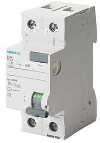 Siemens Sentron – Interruttore differenziale 5sv 70 mm classe -ac 2 poli 25a 300ma