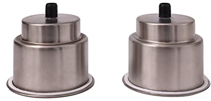 ICTRONIX Lot de 2 porte-gobelets en acier inoxydable pour yacht, bateau, voiture