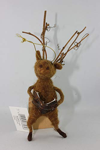 Baden - 1188980 - Anhänger Elch, Filz, 17cm