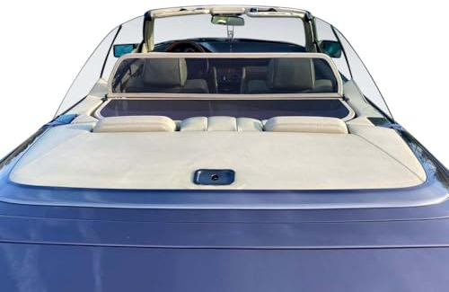 Aperta Filet Coupe-Vent Compatible avec Mercedes-Benz Classe E A124 Beige Filet Anti-remous 100% sur Mesure OEM Qualité Windschott fabriqué aux Pays-Bas
