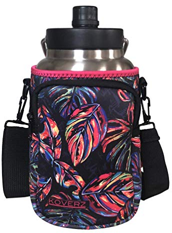 Koverz One Gallon Jug Carrier, Compatible with Yeti & RTIC One Gallon Jugs - Tropics
