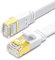 Yauhody Lan Kabel 5M Cat 8, Ethernet Kabel RJ45 40Gbps 2000MHz S/FTP Netzwerkkabel Flach Gigabit Internetkabel High Speed Patchkabel für PS5, Router, X-Box, Modem, PC, Switches (Weiß)
